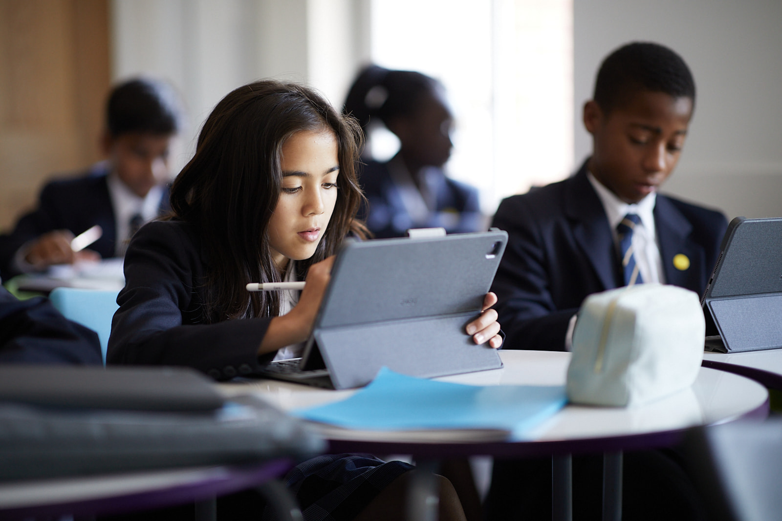 Lower School pupils in lesson